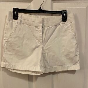 Elegant Cream Women's Shorts